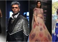 Sonakshi Sinha, Karan Johar, Kriti Sanon, Hina Khan at LFW 2018 day-3