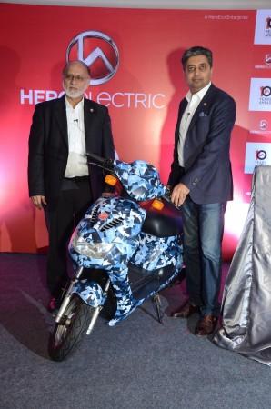 Hero Electric unveils new e-scooter Hero Electric unveils new e-scooter