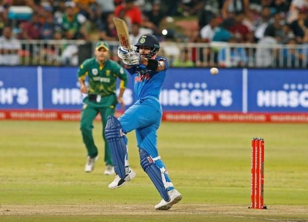 Virat Kohli in action during his century knock against South Africa in 1st ODI in Durban on Thursday (February 1). Virat Kohli