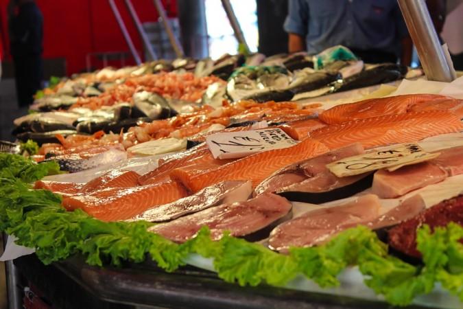 Representational Image fish market
