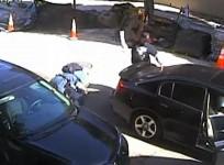 Horrific moment San Francisco police officer run over by car burglary suspect
