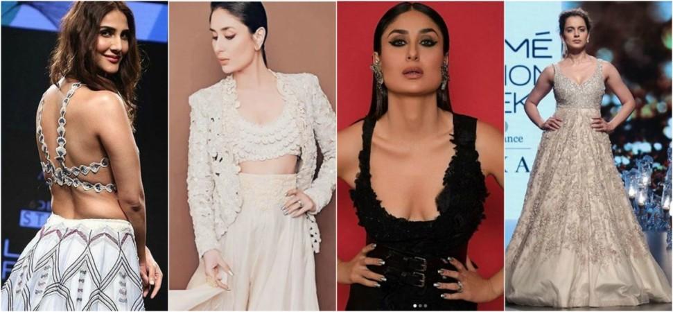 Vaani Kapoor, Kareena Kapoor Khan, Kangana Ranaut at Lakme Fashion Week 2018 finale Vaani Kapoor, Kareena Kapoor Khan, Kangana Ranaut at Lakme Fashion Week 2018 finale