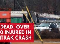 2 killed, over 100 injured from Amtrak crash in South Carolina
