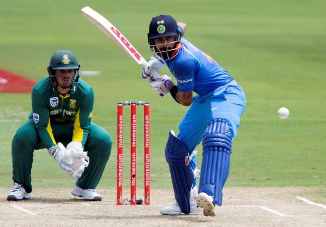 India captain Virat Kohli in action during the 2nd ODI against South Africa in Centurion on Sunday (February 4). Virat Kohli