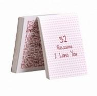52 Reasons I Love You Deck of cards
