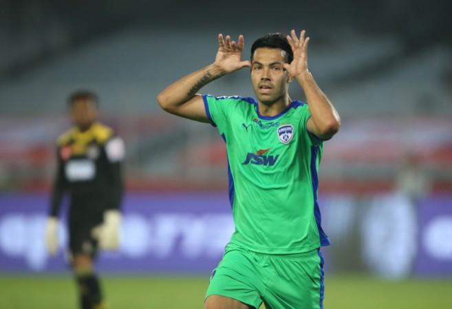 Bengaluru FC's Venezuelan forward Miku has already scored 14 goals in the ongoing season. miku, bengaluru fc