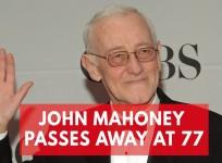 John Mahoney dies: British-born actor of Frasier fame passes away at 77