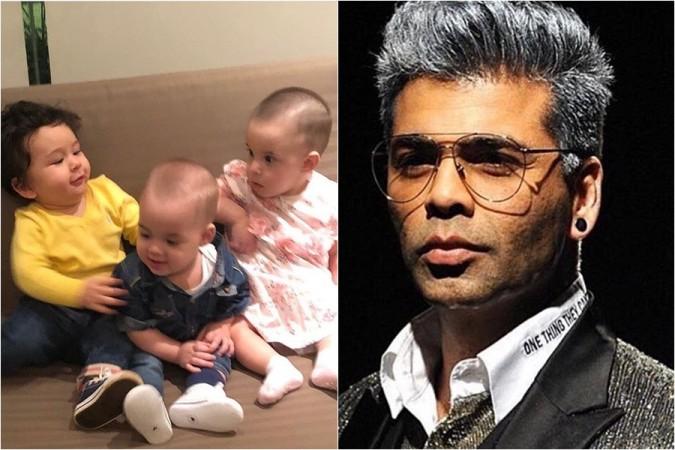 Karan JOhar, Yash and Roohi