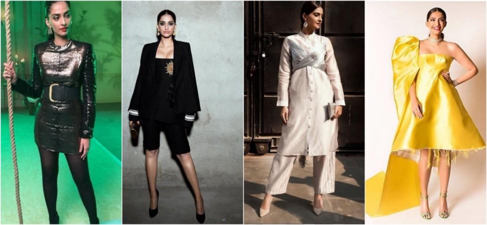 PadMan actress Sonam Kapoor's style file: Fashionista's January looks ...