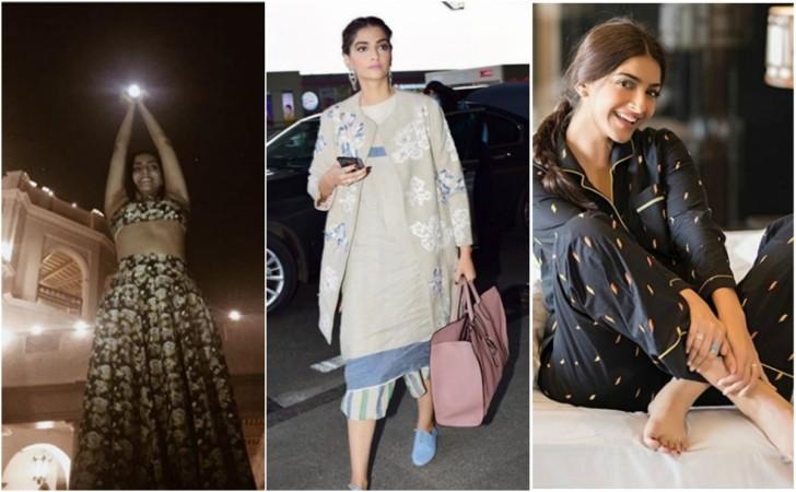 PadMan Actress Sonam Kapoors Style File Fashionistas January Looks