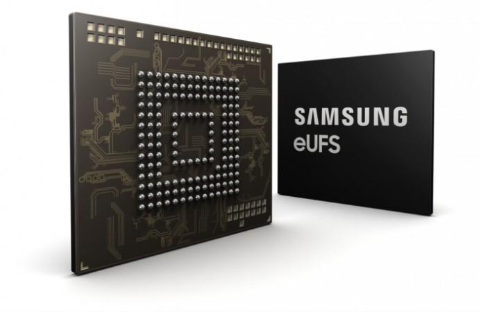 Samsung begins mass production of 256GB eUFS for cars. Samsung storage