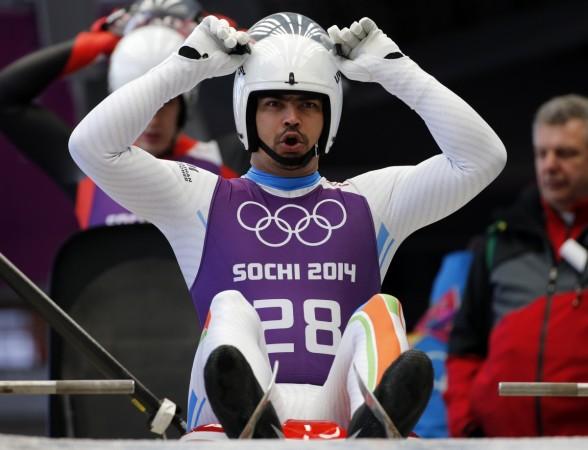 File photo: India's Shiva Keshavan prepares for the start during the men's luge training at the Sanki sliding center in Rosa Khutor, a venue for the Sochi 2014 Winter Olympics near Sochi February 5, 2014. Keshavan will take part in Winter Olympics 2018. Shiva Keshavan