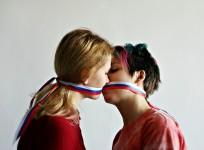 Lesbian accused of cheating