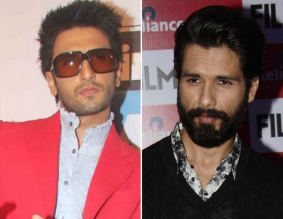 Ranveer Singh, Shahid Kapoor Ranveer Singh, Shahid Kapoor