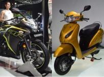 Honda CBR 250R and Activa 5G