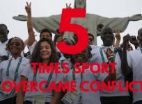5 times sport overcame conflict