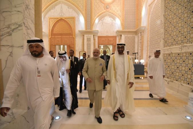 Modi with Mohamed bin Zayed Al Nahyan. Modi Mohamed bin Zayed Al Nahyan.