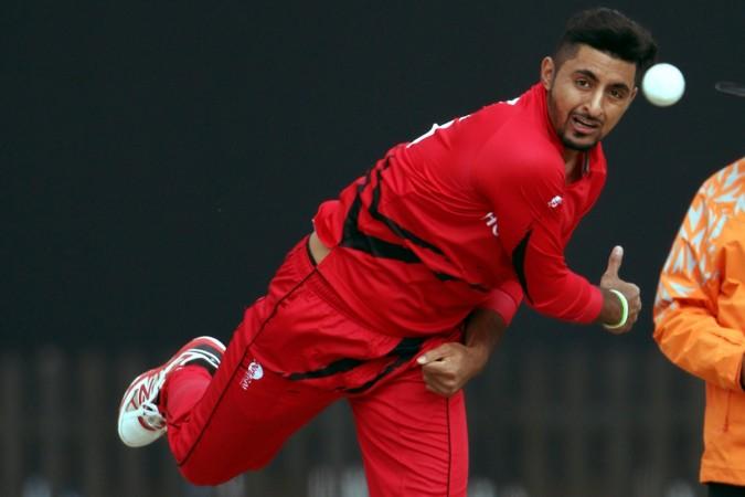 Hong Kong cricketer Nizakat Khan in 2014 nizakat khan