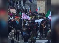 Thousands protest against far right after shooting targets immigrants in Italy