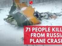 All 71 people on board Russian plane killed in crash