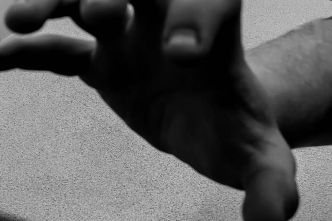 grope black and white