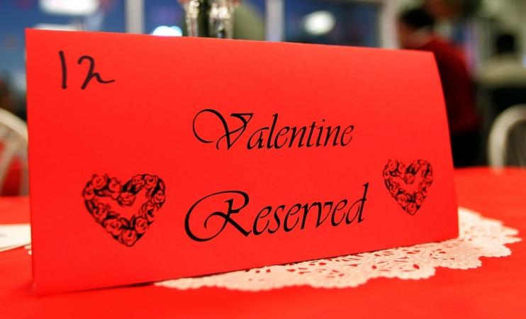 Representational Picture: Valentine's Day reservations. Valentine's Day