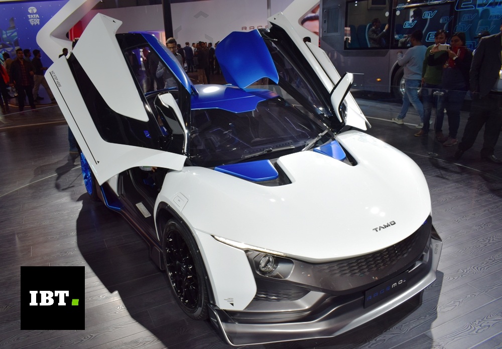 Tata Motors unveils TAMO RaceMo + electric sports car at ...