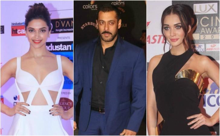 Deepika Padukone, Salman Khan, Amy Jackson Deepika Padukone, Salman Khan, Amy Jackson