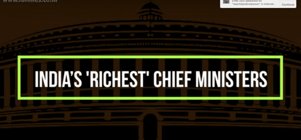 India's Richest CMs