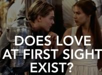 Does love at first sight exist?