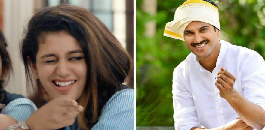 Priya Prakash Varrier increases the reach of Dulquer Salmaan's Tamil movie Kannum Kannum Kollaiyadaithaal with a single Instagram post. Priya Prakash Varrier wants to work with Dulquer Salmaan