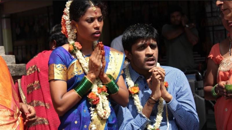 Gymnastics athlete Ananth Rao with his wife Chandraprabha Gymnastics athlete Ananth Rao with his wife Chandraprabha