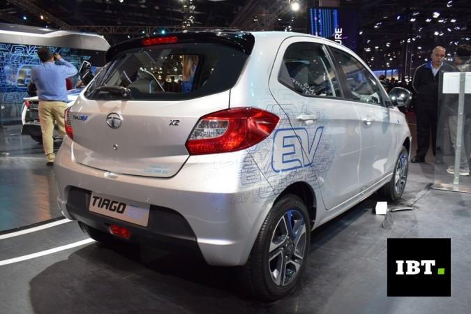 Tata Tiago EV gets prominent decals on the sides Tata Tiago electric
