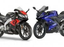 Aprilia RS 150 and Yamaha YZF-R15 Version 3.0