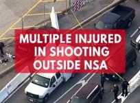 Multiple injured in shooting outside NSA headquarters