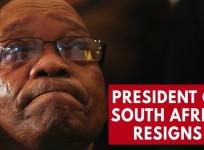 South Africas President Jacob Zuma resigns amid heavy pressure