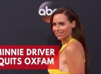 Minnie Driver quits Oxfam ambassador role