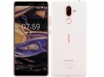 Nokia 7 Plus front and back view