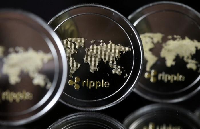 Representation of the Ripple virtual currency is seen in this illustration picture