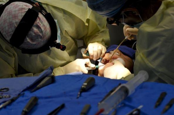 The doctors operated on the patient's nose under cell phone torch light. (Representational Image) operation