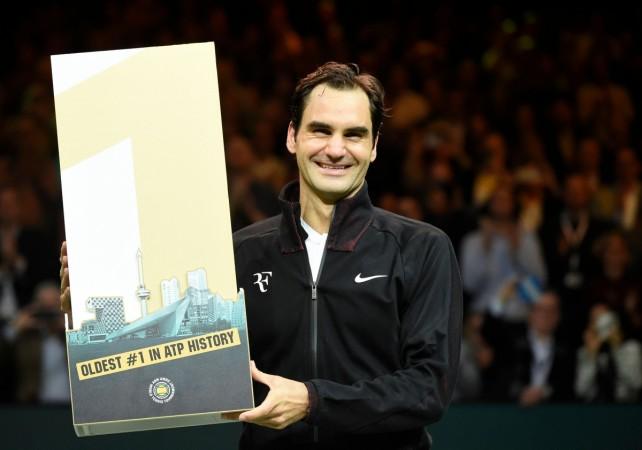 File photo of newly-crowned world no. 1 Roger Federer. roger federer
