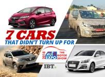 Cars that didn't turn up for Auto Expo 2018