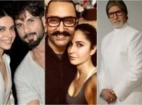 Deepika Padukone, Shahid Kapoor, Katrina Kaif, Aamir Khan, Amitabh Bachchan