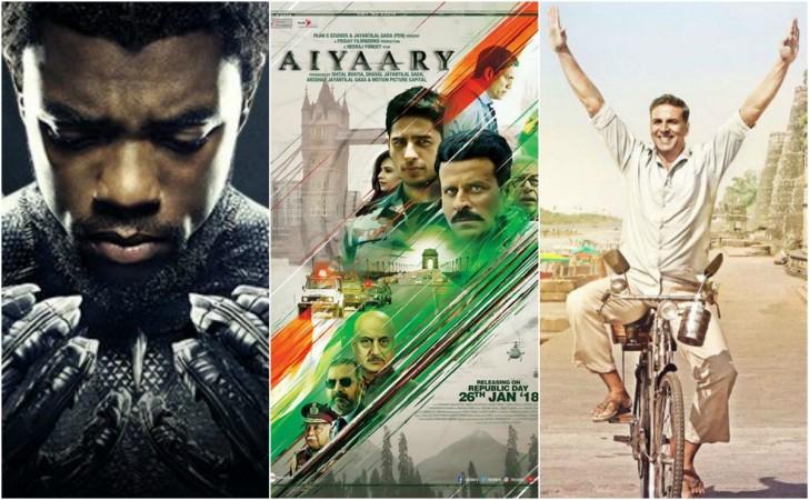Black Panther, Aiyaary, PadMan Black Panther, Aiyaary, PadMan