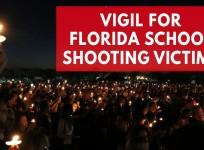 Enough is enough: Vigil held for victims of Florida school shooting