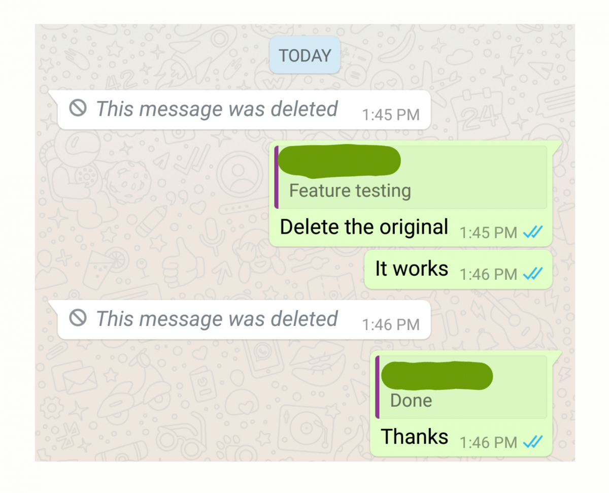 if you delete whatsapp app does it delete messages