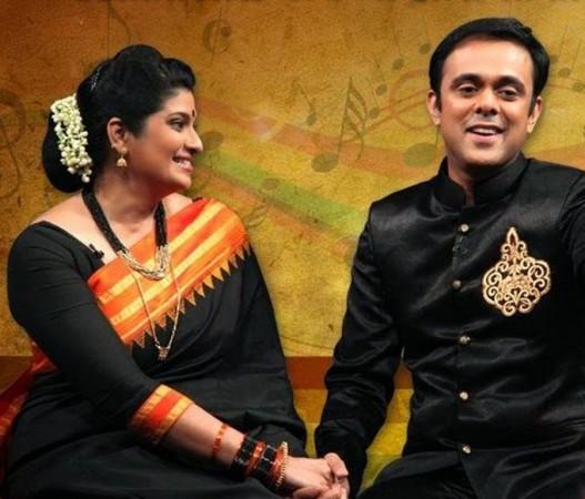 Sumeet Raghavan and wife Chinmayee Surve Sumeet Ragahvan and wife Chinmayee Surve