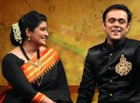 Sumeet Ragahvan and wife Chinmayee Surve