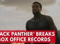 Black Panther breaks box office record in opening weekend