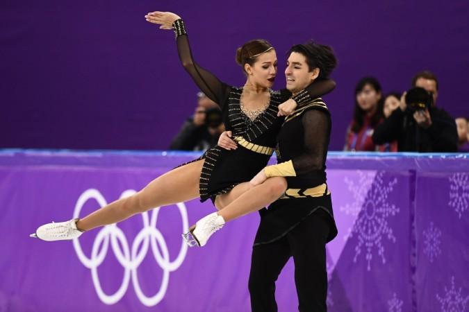 Turkey's Alisa Agafonova and Turkey's Alper Ucar compete in the ice dance free dance of the figure skating event during the Pyeongchang 2018 Winter Olympic Games at the Gangneung Ice Arena in Gangneung on February 20 winter olympics